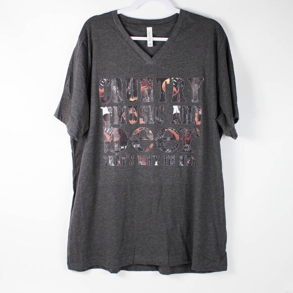 Country Music & Beer, That's Why I'm Here - NEW - P2P  23" - Picture 1 of 8